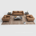 MIGE Model Modern Home Living Room Furniture Leather Sofa Set